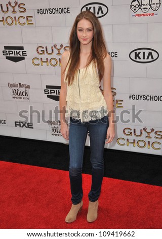 Karsen Liotta (daughter of Ray Liotta) at Spike TV\'s 2012 Guys Choice Awards  at Sony Studios, Culver City, CA. June 3, 2012  Los Angeles, CA Picture: Paul Smith / Featureflash