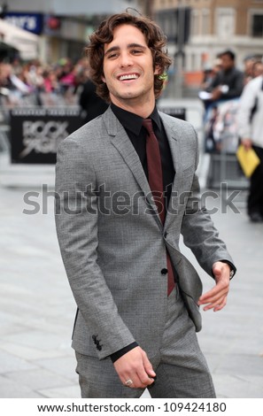 Diego Boneta arriving for the Rock Of Ages Premiere, Odeon Leicester Square, London. 10/06/2012 Picture by: Alexandra Glen / Featureflash