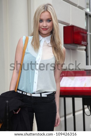 Laura Whitmore at the Very clothing launch, at Sketch, London. 13/06/2012 Picture by: Alexandra Glen/ Featureflash
