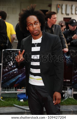 Lemar arriving for the premiere of \