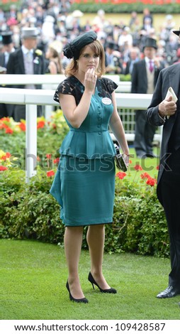 Princess Eugenie of York attends day 1 of the annual Royal Ascot horse racing event. Ascot, UK. June 19, 2012, Ascot, UK Picture: Catchlight Media / Featureflash