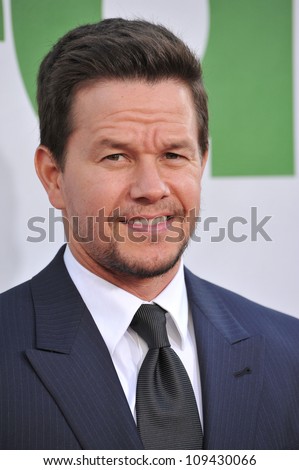 Mark Wahlberg at the world premiere of his movie \