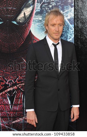 Rhys Ifans at the world premiere of his movie \