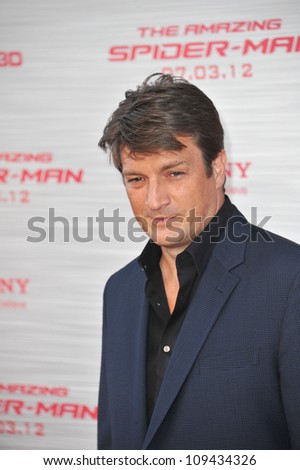 Nathan Fillion at the world premiere of \