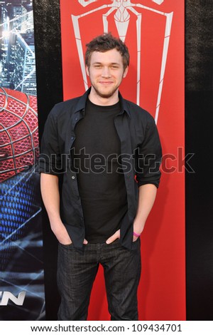 Phillip Phillips at the world premiere of  \