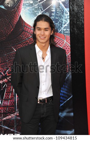 BooBoo Stewart at the world premiere of \