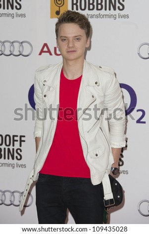 Connor Maynard arriving for the Silver Clef Awards, Hilton Hotel, Park Lane, London.  29/06/2012 Picture by: Simon Burchell / Featureflash