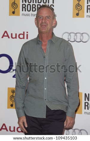 Norman Cook arriving for the Silver Clef Awards, Hilton Hotel, Park Lane, London.  29/06/2012 Picture by: Simon Burchell / Featureflash
