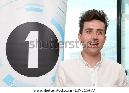 Nick Grimshaw is announced as the new presenter of Radio 1\'s Breakfast show at BBC New Broadcasting House London, England. 11/07/2012 Picture by: Henry Harris / Featureflash