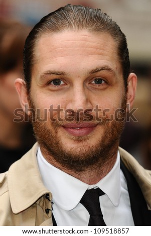 Tom Hardy arriving for European premiere of \