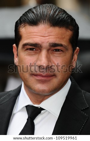 Tammer Hassan arriving for European premiere of \