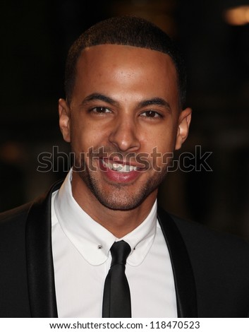 Marvin Hume arriving for the Royal World Premiere of \'Skyfall\' at Royal Albert Hall, London. 23/10/2012