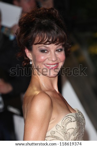 Helen McCrory  arriving for the Royal World Premiere of \'Skyfall\' at Royal Albert Hall, London. 23/10/2012 Picture by: Alexandra Glen
