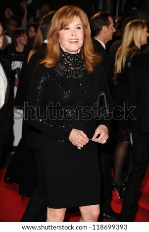 Stefanie Powers arriving for the Royal World Premiere of \'Skyfall\' at Royal Albert Hall, London. 23/10/2012 Picture by: Steve Vas