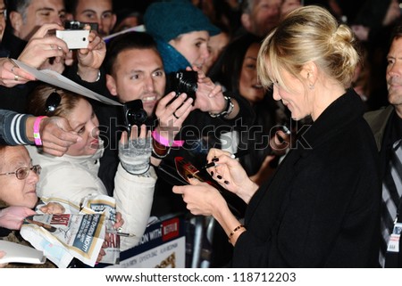 Cameron Diaz arriving for the World Premiere of Gambit, at the Empire Leicester Square, London. 07/11/2012 Picture by: Steve Vas