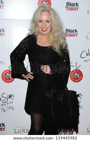 Debbie Bright arriving for the launch of Chloe Sims' book at Luxe nightclub, Essex. 13/11/2012 Picture by: Alexandra Glen