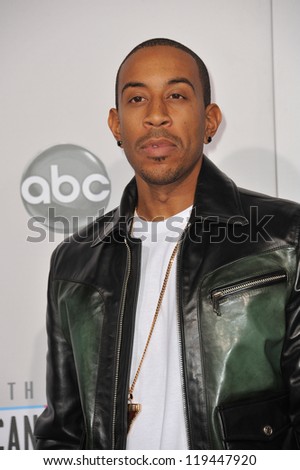 Chris Bridges, aka Ludacris, at the 40th Anniversary American Music Awards at the Nokia Theatre LA Live. November 18, 2012  Los Angeles, CA Picture: Paul Smith