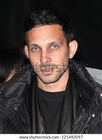 Dynamo arriving for the Life Of Pi premiere, at Empire Leicester Square, London. 03/12/2012 Picture by: Alexandra Glen