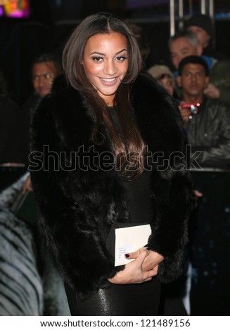 Amal Fashanu arriving for the Life Of Pi premiere, at Empire Leicester Square, London. 03/12/2012 Picture by: Alexandra Glen