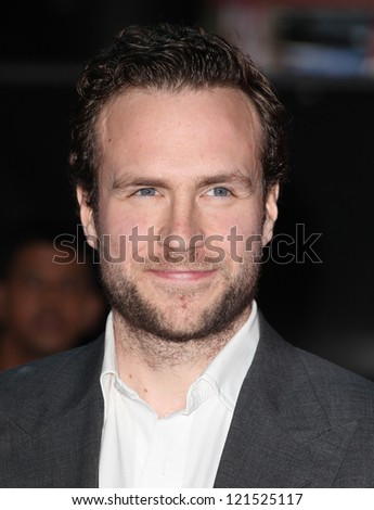 Rafe Spall arriving for the Life Of Pi premiere, at Empire Leicester Square, London. 03/12/2012 Picture by: Alexandra Glen