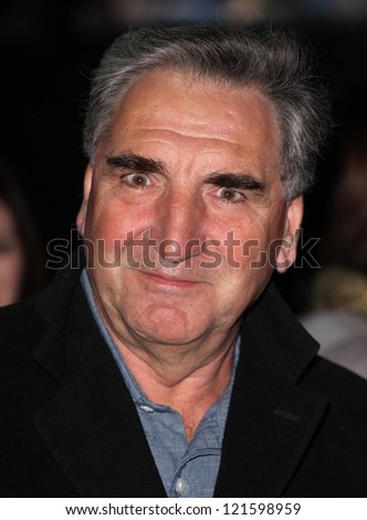 Jim Carter arriving for the Life Of Pi premiere, at Empire Leicester Square, London. 03/12/2012 Picture by: Alexandra Glen