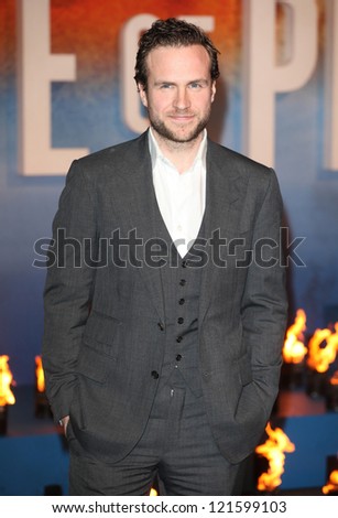Rafe Spall arriving for the Life Of Pi premiere, at Empire Leicester Square, London. 03/12/2012 Picture by: Alexandra Glen