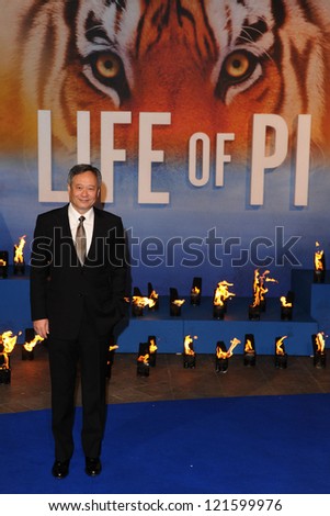 Ang Lee arriving for the 