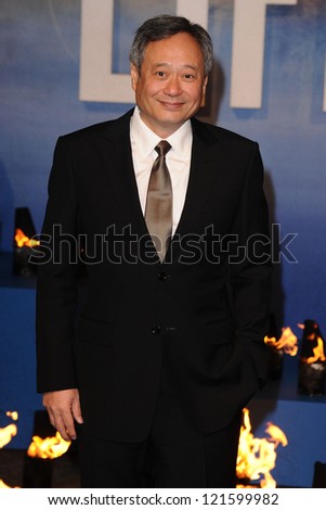 Ang Lee arriving for the \