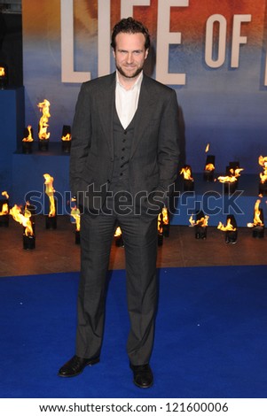 Rafe Spall arriving for the \