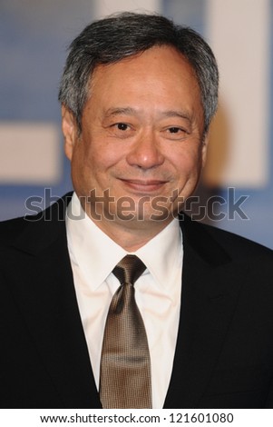 Ang Lee arriving for the 