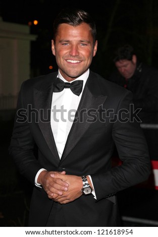 Mark Wright arriving for The Sun Military Awards, at The Imperial War Museum, London. 06/12/2012 Picture by: Alexandra Glen