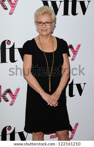 Julie Walters arriving for the Women in Film and Tv Awards 2012 at the Park Lane Hilton, London. 07/12/2012 Picture by: Steve Vas