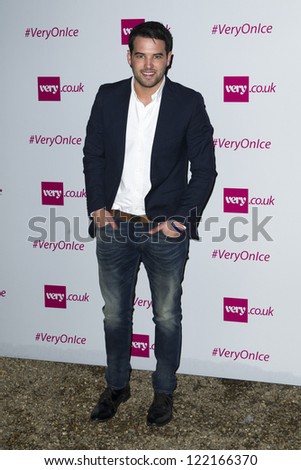 Ricky Rayment at the Very.Co.Uk Ice Fashion Show, Tower of London, London. 10/12/2012 Picture by: Simon Burchell