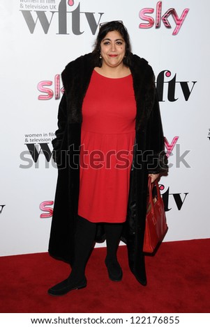 Gurinder Chadha arriving for the Women in Film and Tv Awards 2012 at the Park Lane Hilton, London. 07/12/2012 Picture by: Steve Vas