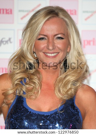 Michelle Mone arriving for the Prima Comfort Fashion Awards 2012, At Evolution, Battersea Park, London. 13/09/2012 Picture by: Alexandra Glen