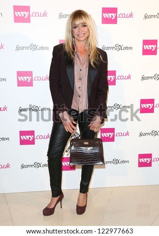 Jo Wood arriving for  Spring/Summer 2013 Very.co.uk fashion launch, London. 13/09/2012 Picture by: Alexandra Glen