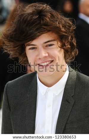 Harry Styles Arriving For The Burberry Prorsum Catwalk Show As Part Of London Fashion Week Ss13, Kensington Gardens, London. 17/09/2012 Picture By: Steve Vas