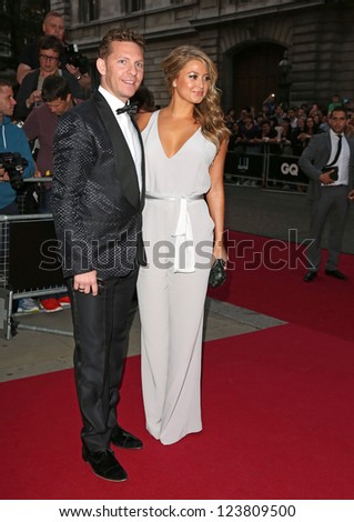 Nick Candy and Holly Valance arriving for the 2012 GQ Men Of The Year Awards, Royal Opera House, London. 05/09/2012 Picture by: Henry Harris