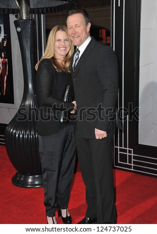 Robert Patrick and Barbara Patrick at the world premiere of his movie \