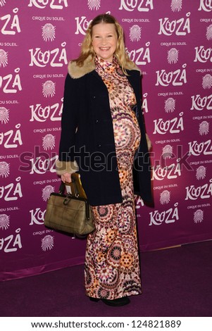 Joanna Page arrives for the Cirque du Soleil \