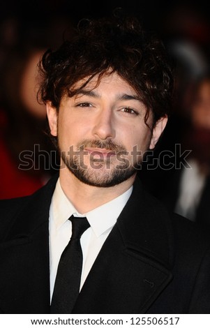 Alex Zane arriving for the UK premiere of \'Flight\' at Empire Leicester Square, London. 17/01/2013 Picture by: Steve Vas