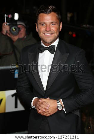 Mark Wright arriving for the Night of Heroes: The Sun Military Awards 2012 held at the Imperial War Museum, london, 06/12/2012 Picture by: Henry Harris