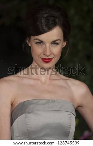 Jessica Raine arriving for the 2013 BAFTA After Party, Grosvenor House Hotel Park Lane, London. 10/02/2013 Picture by: Simon Burchell