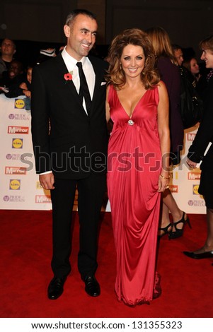Carol Vorderman and Graham Duff arriving for the 2012 Pride of Britain Awards, at the Grosvenor House Hotel, London. 29/10/2012 Picture by: Steve Vas