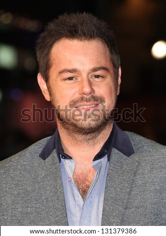 Danny Dyer arriving at the UK premiere of Run For Your Wife, at the Odeon Leicester Square, London. 05/02/2013 Picture by: Alexandra Glen