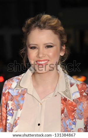 Taylor Spreitler at the premiere of 