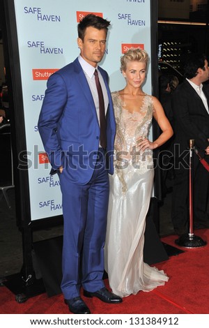 Josh Duhamel & Julianne Hough at the premiere of their movie 