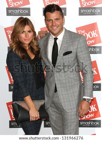 Zoe Hardman and Mark Wright at The Look fashion show in association with Smashbox cosmetics held at the Royal Courts of Justice, London. 06/10/2012 Picture by: Henry Harris