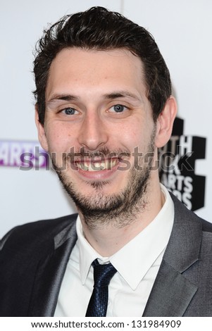 Blake Harrison arriving for the South Bank Sky Arts Awards 2013 at the Dorchester Hotel, London. 12/03/2013 Picture by: Alexandra Glen