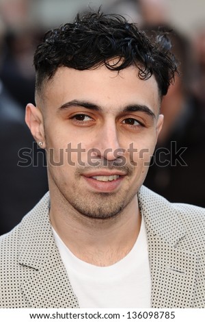 Adam Deacon arriving for the Iron Man 3 Premiere, Odeon Leicester Square, London. 18/04/2013 Picture by: Steve Vas